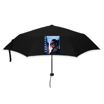 Gamer Cibercity - Regenschirm (klein) - Schwarz - Vorne
