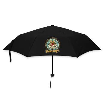 Vintage Flourish Birthday Gift May 2003 - Umbrella (small) - black - Front