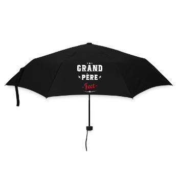 Grand père fect idée cadeau papy papi Cadeau drôle - Parapluie standard - noir - Devant