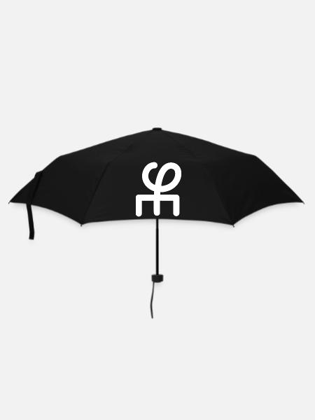 Amour - Wanyiyi-Blanc - Parapluie standard - noir
