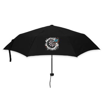 Joueur de fléchettes, je suis sexy et je le lance - Parapluie standard - noir - Devant