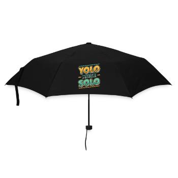 Solo proud single, Happy single - Umbrella (small) - black - Front