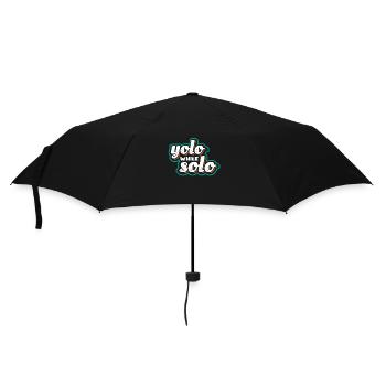 Solo proud single, Happy single - Umbrella (small) - black - Front