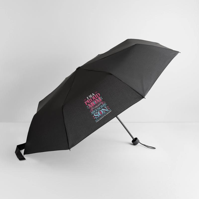 Stolze Mutter Eines Freaking Awesome Son Regenschirm (klein)