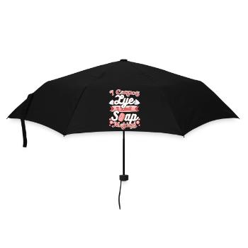 I Cannot Lye I Love Seifenherstellung - Regenschirm (klein) - Schwarz - Vorne