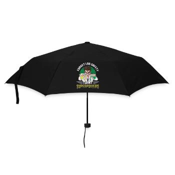 Forget your safety, science chemistry - Umbrella (small) - black - Front
