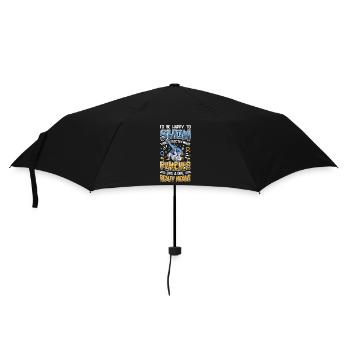 Show what "punches like a girl" means: - Umbrella (small) - black - Front