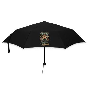 Kreaturen Neben Kartoffeln Und Bratensoße. - Regenschirm (klein) - Schwarz - Vorne