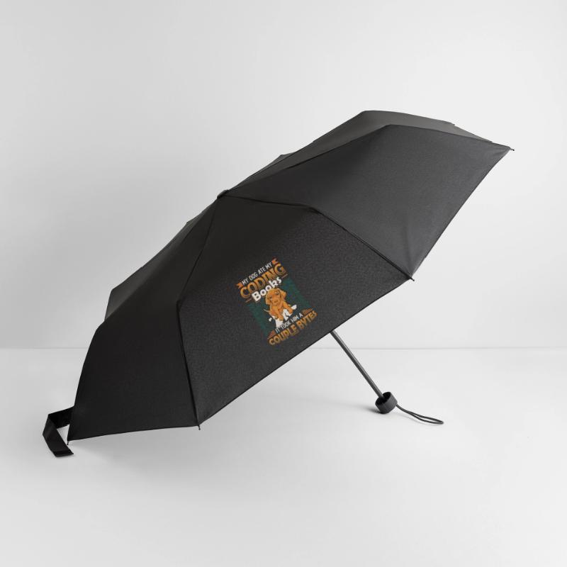 Dog Bytes Code Computer Joke Programmation Parapluie standard