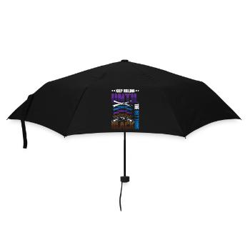 Keep rolling until the belt turns black - Umbrella (small) - black - Front
