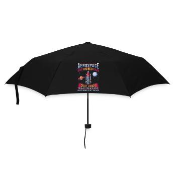 Ingénieur aérospatial - Parapluie standard - noir - Devant