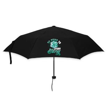 20 Seiten Einer Jeden Geschichte, Stift Und Papier - Regenschirm (klein) - Schwarz - Vorne