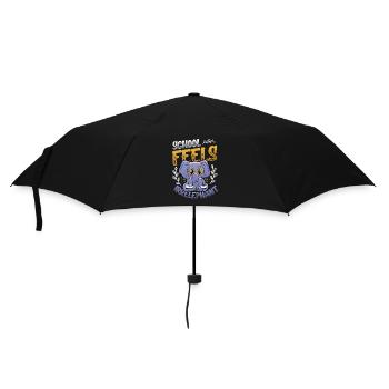 School Feels Irrelephant, Anti School - Umbrella (small) - black - Front