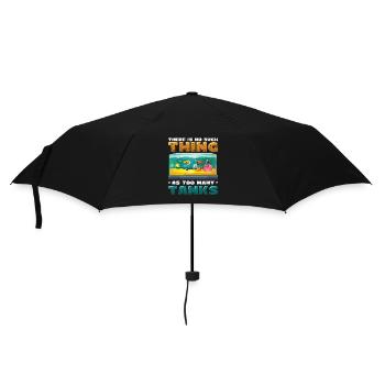 There are no fish in too many tanks - Umbrella (small) - black - Front