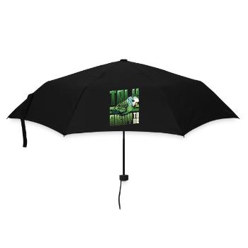 Talk Birdy To Me - Budgie - Umbrella (small) - black - Front