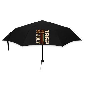 July 1962 Birthday Gift 1962 July 1962 - Umbrella (small) - black - Front