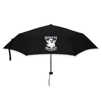 Ghosts don't believe in you either - Umbrella (small) - black - Front