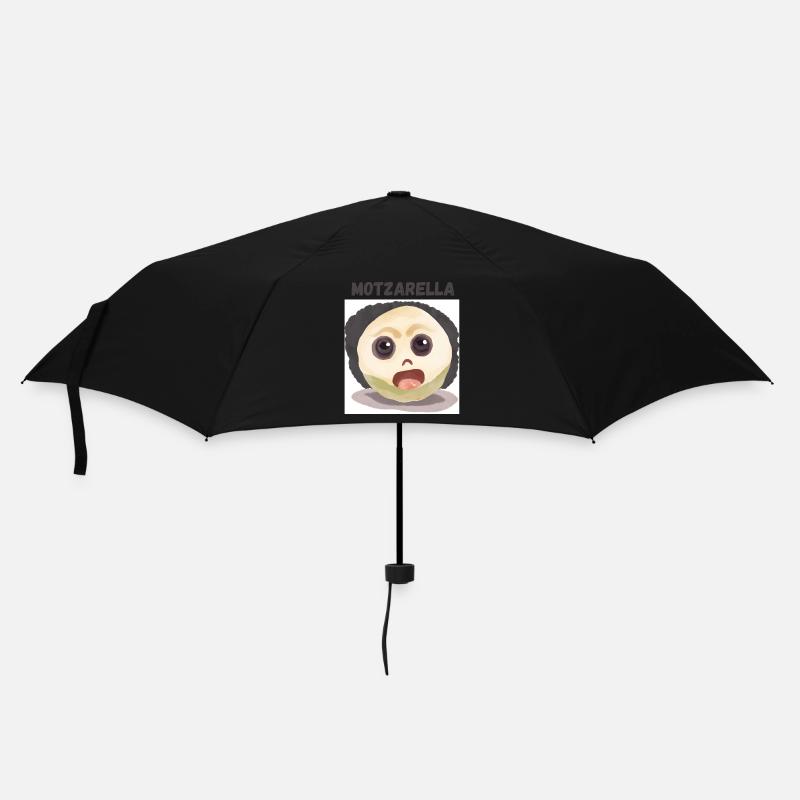 MoTzarella - Regenschirm (klein) - Schwarz