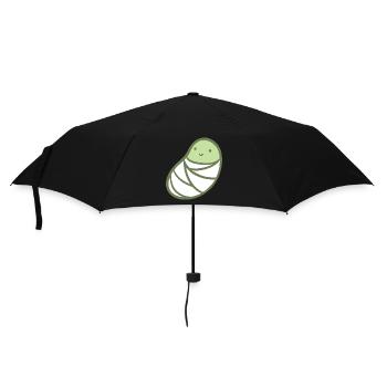 Fève douce - Parapluie standard - noir - Devant