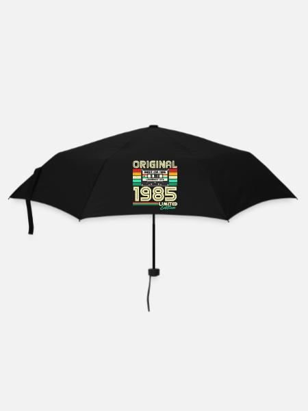 Original 1985 Jahrgang Vintage Geburtstag Retro - Regenschirm (klein) - Schwarz