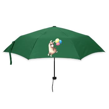 Alpaca d'anniversaire - Parapluie standard - vert bouteille - Devant