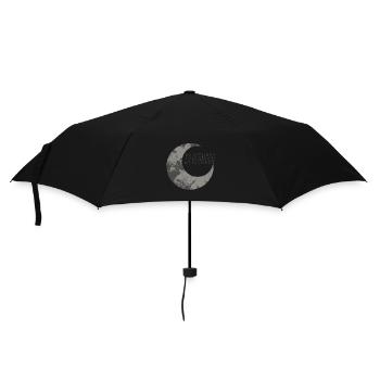 Mond - Regenschirm (klein) - Schwarz - Vorne