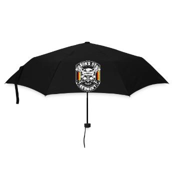 Biker Sons of Germany - Regenschirm (klein) - Schwarz - Vorne