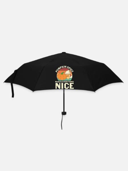 Pumpkin Spice Makes Everything Nice - Umbrella (small) - black