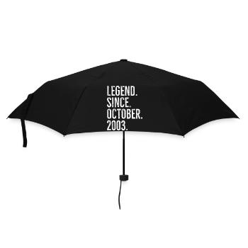 Légende depuis octobre 2003 - Parapluie standard - noir - Devant