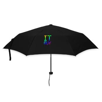 IT GUY | Nerd | | Computers Computer science - Umbrella (small) - black - Front