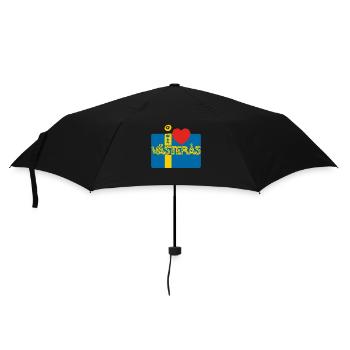 Våsterås Suède - Parapluie standard - noir - Devant