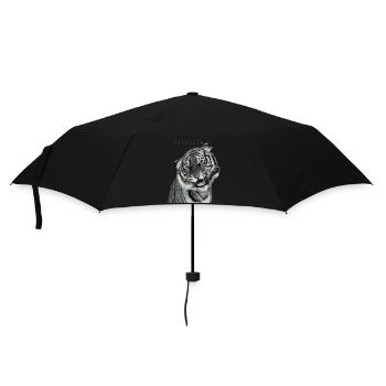 Tiger - Umbrella (small) - black - Front