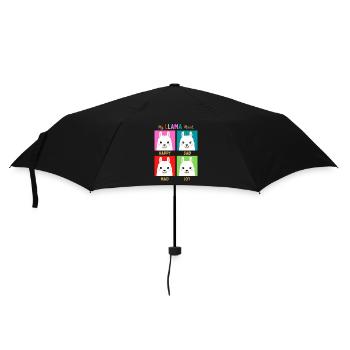My Llama Mood - Umbrella (small) - black - Front