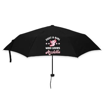 Axolotl - Parapluie standard - noir - Devant