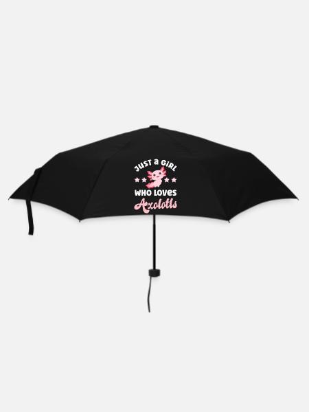 Axolotl - Umbrella (small) - black