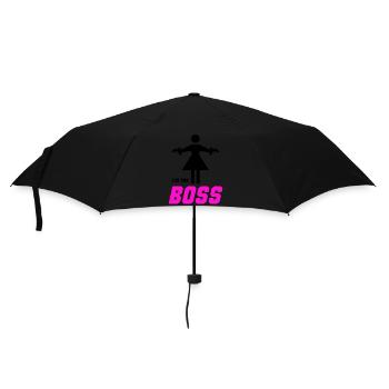 Fille Im le Boss - Parapluie standard - noir - Devant