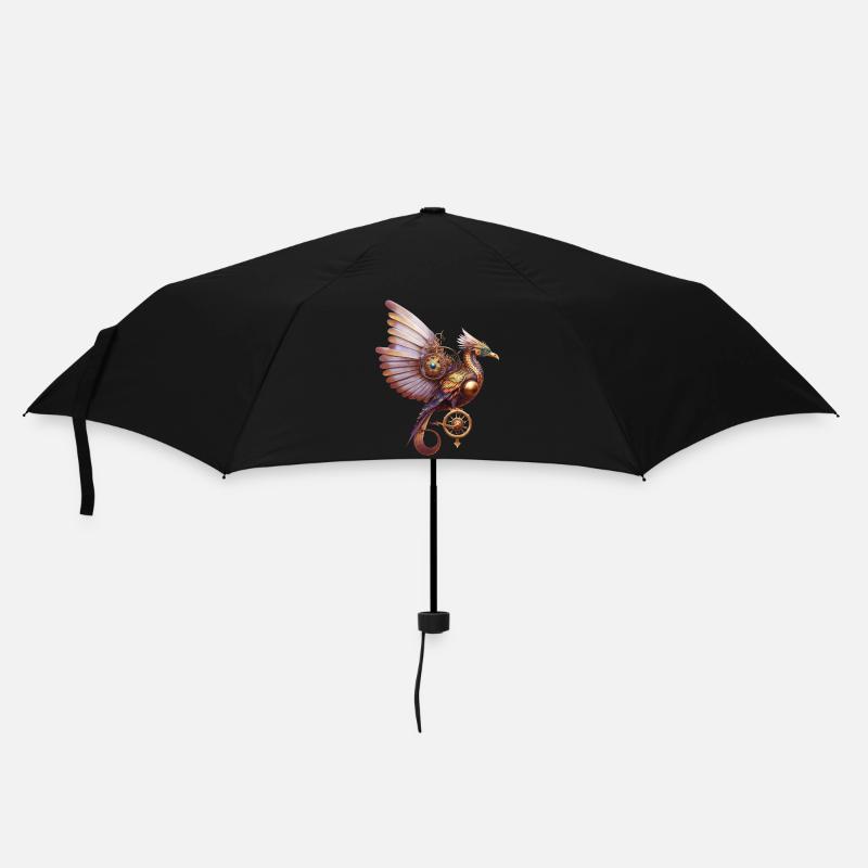 Série Steampunk: The Steambird 2 - Parapluie standard - noir