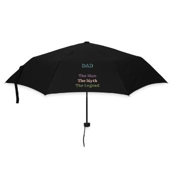 Papa The Legend Father's Day Gift - Umbrella (small) - black - Front