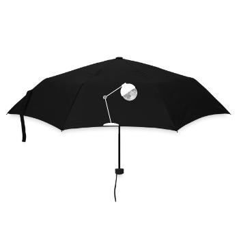 Moon lamp - Umbrella (small) - black - Front