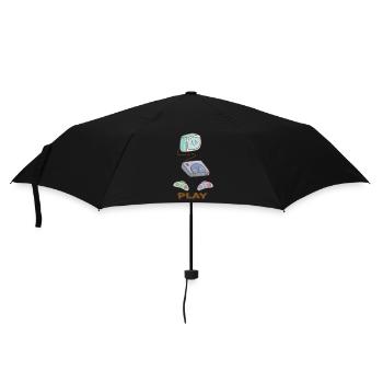Kawaii Gaming - Sweet fun! - Umbrella (small) - black - Front