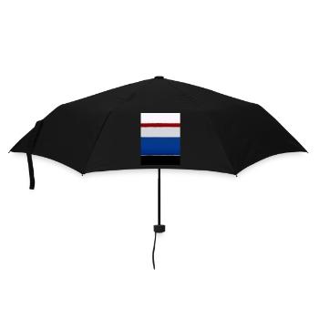 Le style Rothko en couleurs numériques - Parapluie standard - noir - Devant