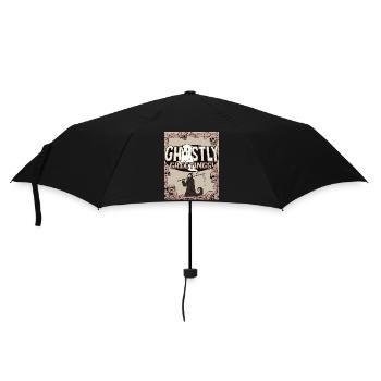 Spiritual Grim Reaper Greeting Design - Umbrella (small) - black - Front