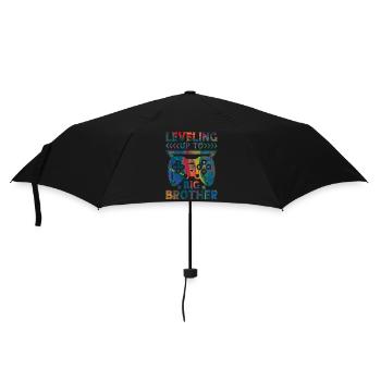 Big Brother Baby Funny Promote Game Promoted - Umbrella (small) - black - Front