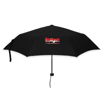 Stuttgart Fussball Fans Mein Leben Lang - Regenschirm (klein) - Schwarz - Vorne