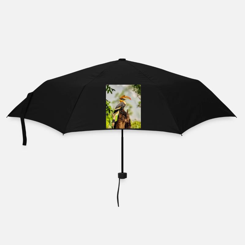 Great hornbill Bird - Umbrella (small) - black