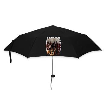 More Coffee Please - Umbrella (small) - black - Front