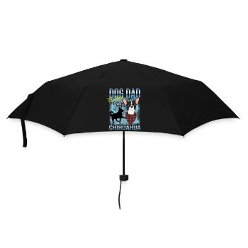 Propriétaire de chihuahua - Le meilleur papa de chien - Parapluie standard - noir - Devant