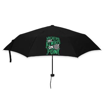 Archers Are Always On Point - Umbrella (small) - black - Front