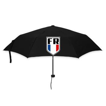 France Flag Official French symbol - Umbrella (small) - black - Front