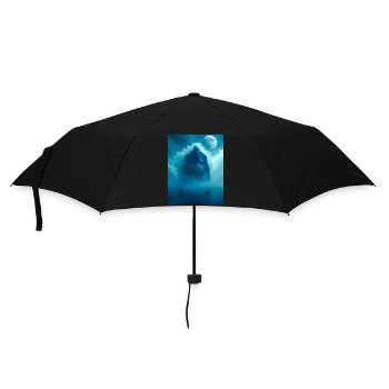 Umibōzu, Japanese sea ghost of Pacific folklore - Umbrella (small) - black - Front